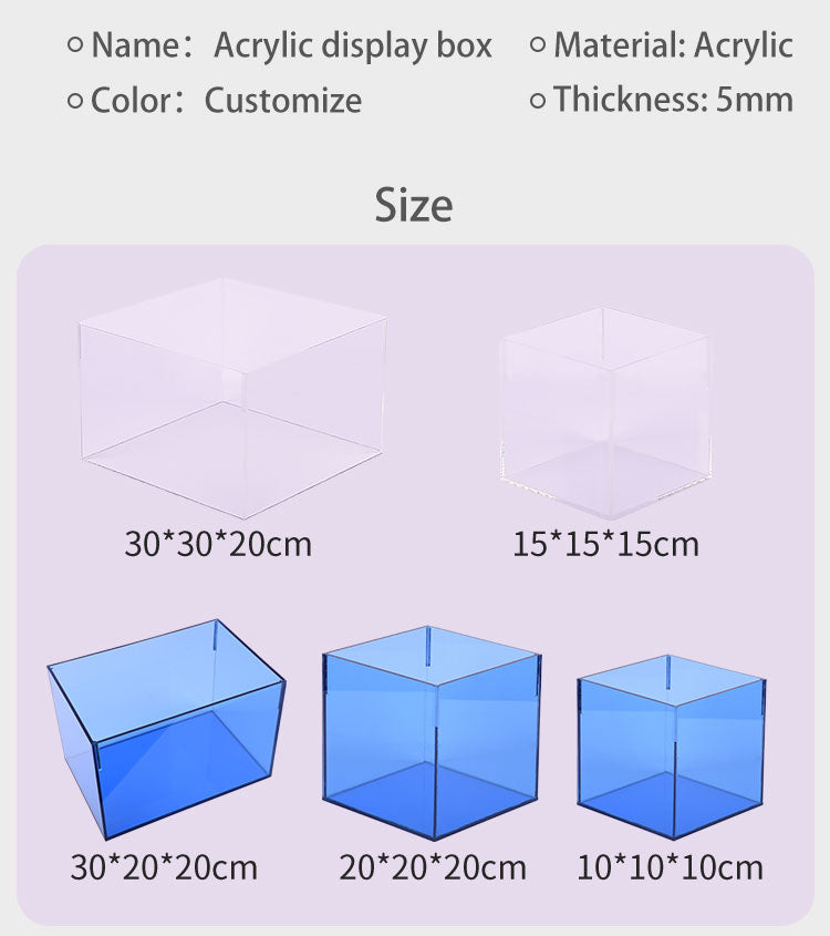 Acrylic display box