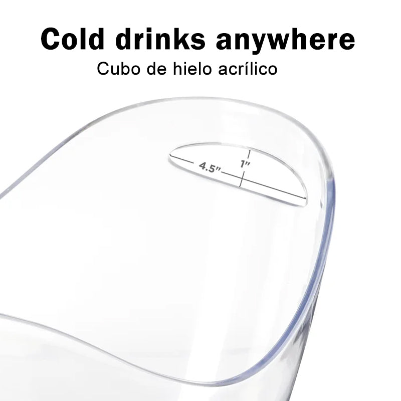 Acrylic ice bucket