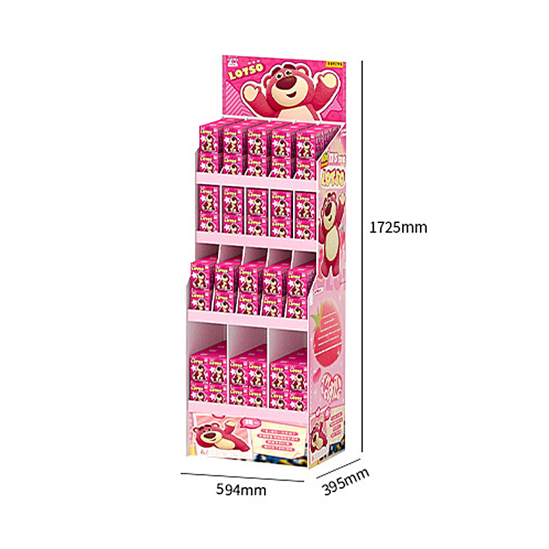 Pink Cute Cartoon corrugated paper rack