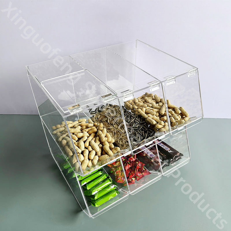 Acrylic snack candy box