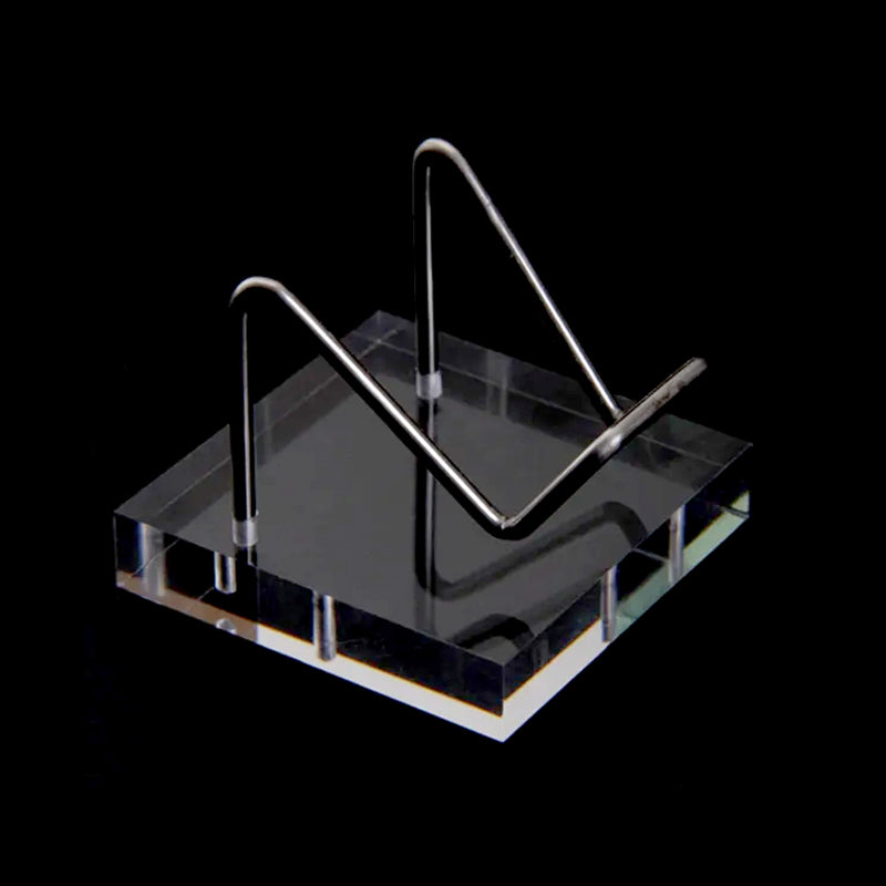 Jade acrylic display stand