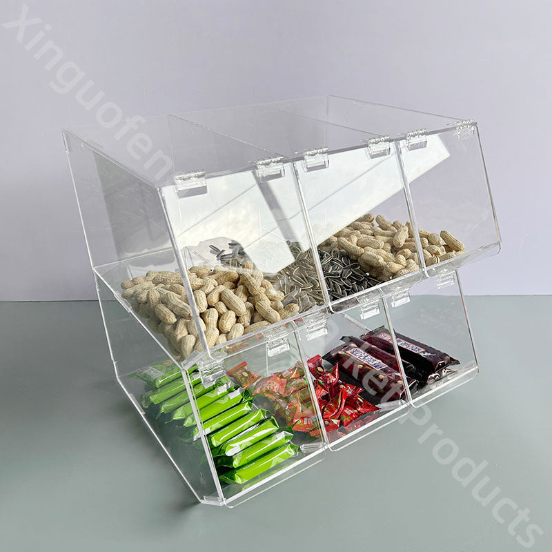 Acrylic snack candy box