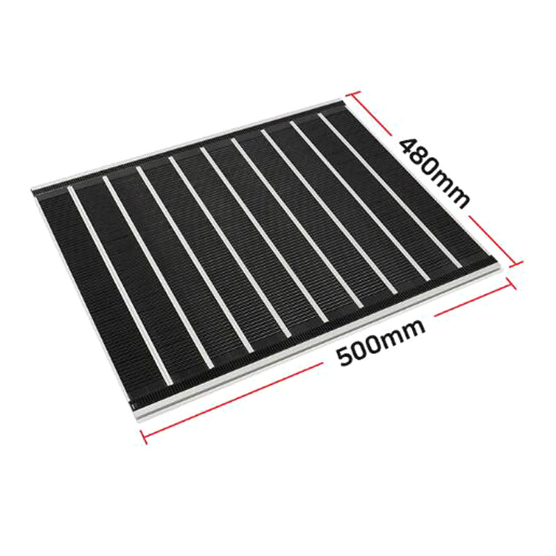 Tiltable Pushe automatic forward slide interlocking extendable Freezer Rack Adjustable Market Actylic Display black Pusher for bottles