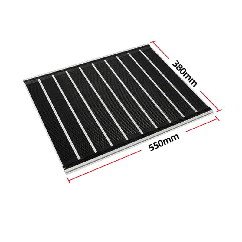 Tiltable Pushe automatic forward slide interlocking extendable Freezer Rack Adjustable Market Actylic Display black Pusher for bottles