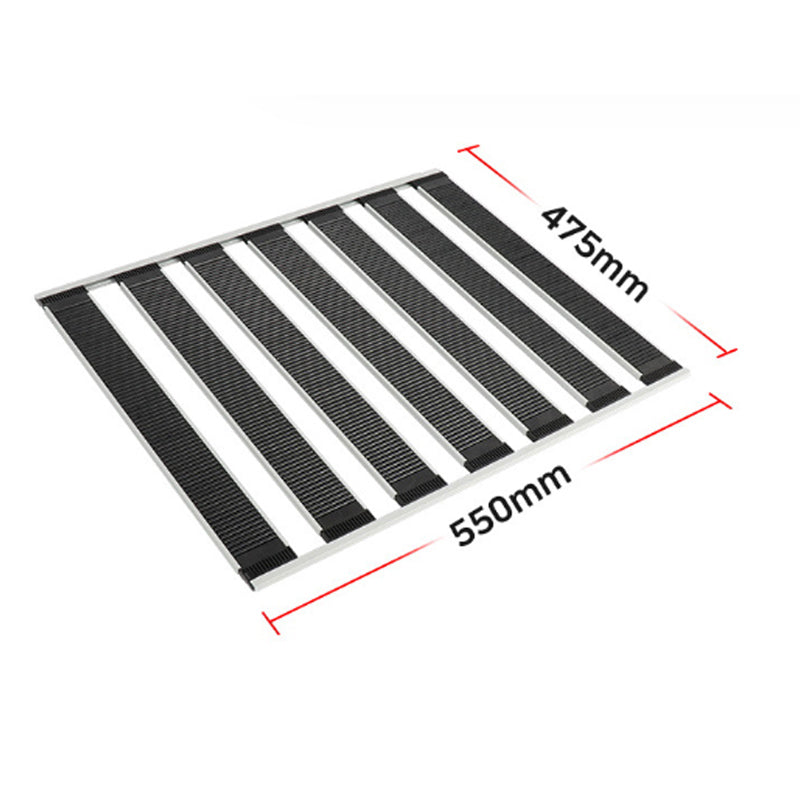Tiltable Pushe automatic forward slide interlocking extendable Freezer Rack Adjustable Market Actylic Display black Pusher for bottles