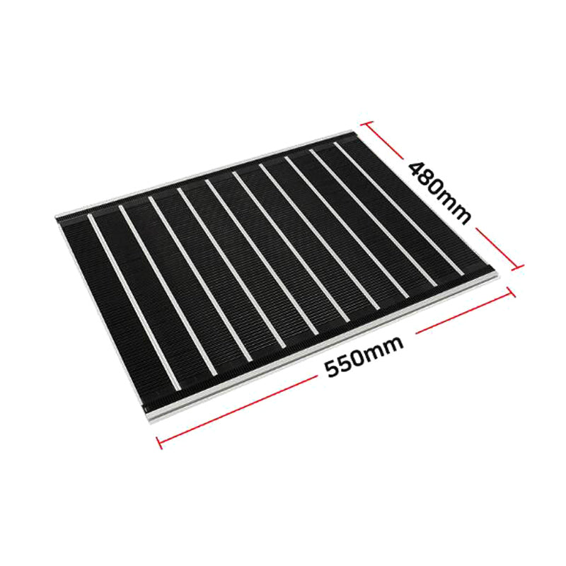 Tiltable Pushe automatic forward slide interlocking extendable Freezer Rack Adjustable Market Actylic Display black Pusher for bottles