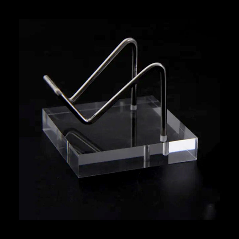 Jade acrylic display stand