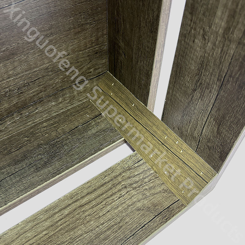 Supermarket wooden storage stand