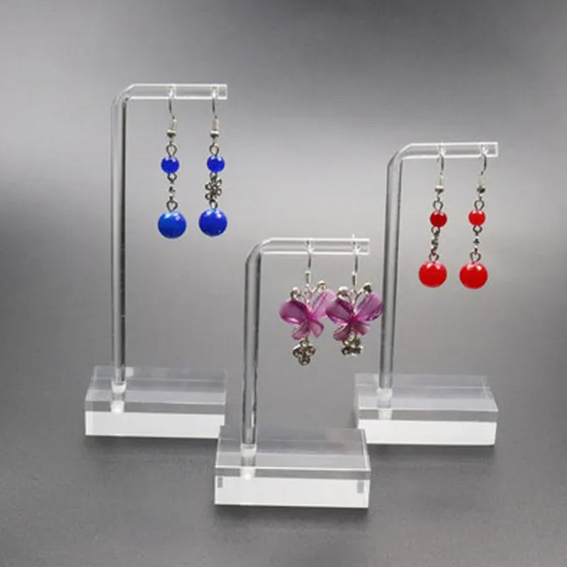 Acrylic earring display stand