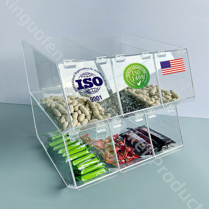 Acrylic snack candy box