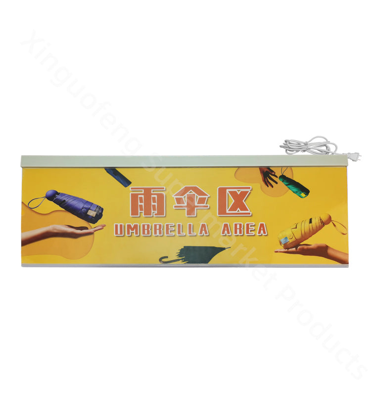 Double-side Advertising Hanging LED Signboard Special Design Convenient High Quality Indoor Customized Display Factory Outlet