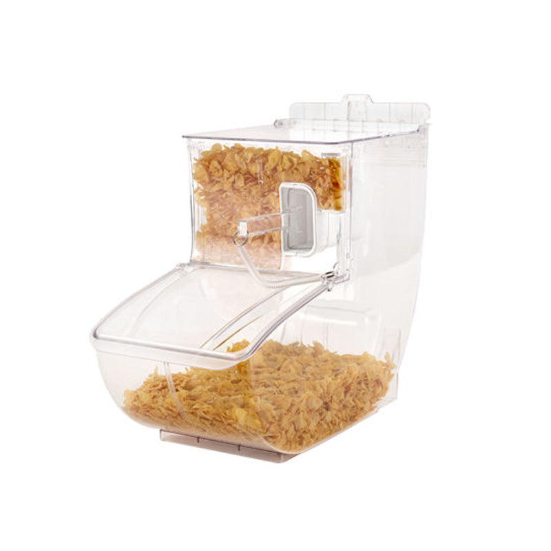 Unique Shoes Design Candy bin box With Scoop Hole Display Stand Board Dustproof Supermarket Shop High-capacity Promotion Price Cheap