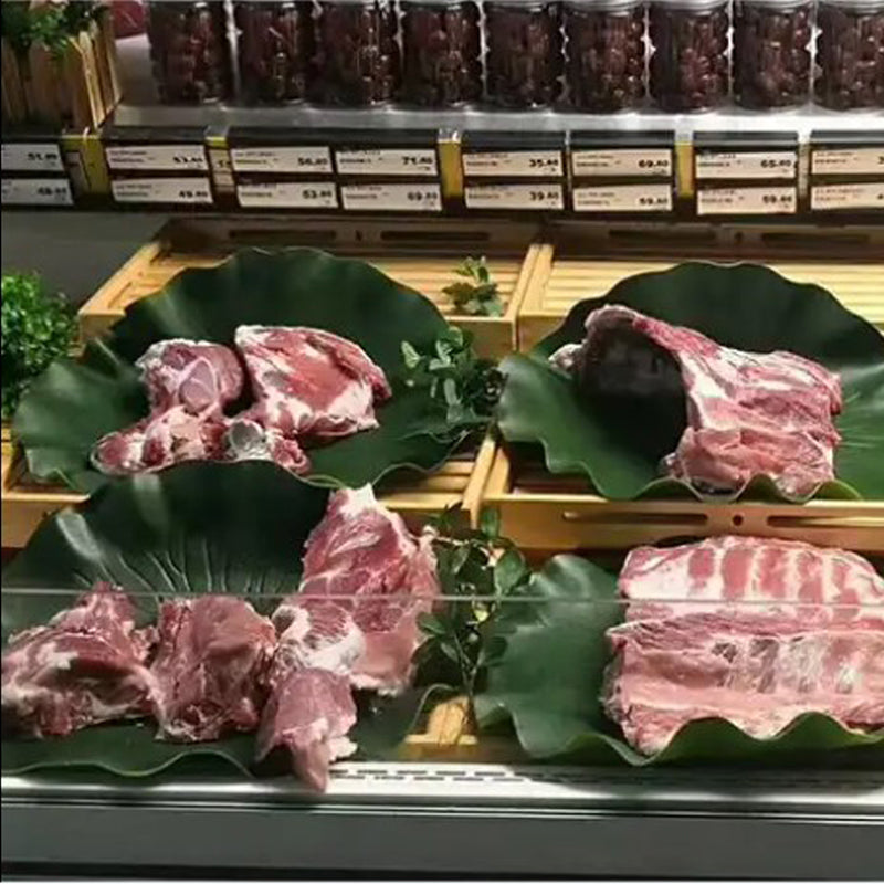 High quality simulation false Artificial Foliage water Floating Foam decoration Artificial supermarket lotus leaf