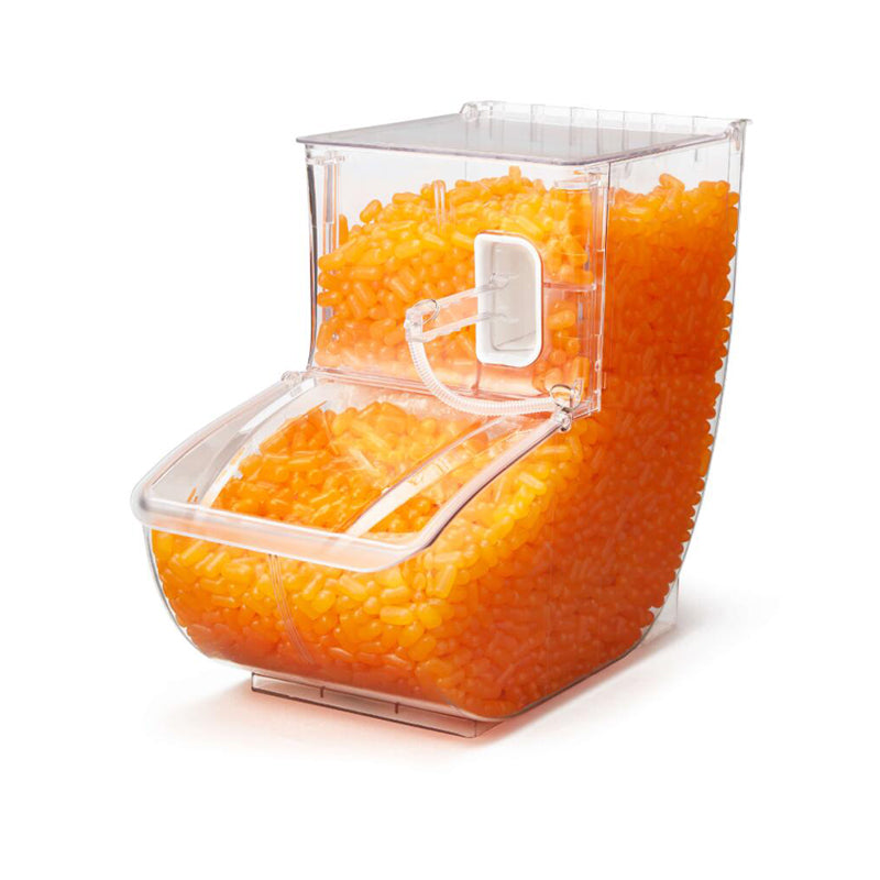 Unique Shoes Design Candy bin box With Scoop Hole Display Stand Board Dustproof Supermarket Shop High-capacity Promotion Price Cheap