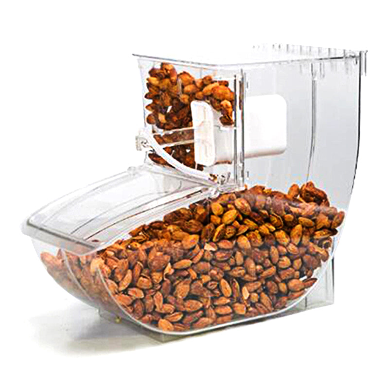 Unique Shoes Design Candy bin box With Scoop Hole Display Stand Board Dustproof Supermarket Shop High-capacity Promotion Price Cheap