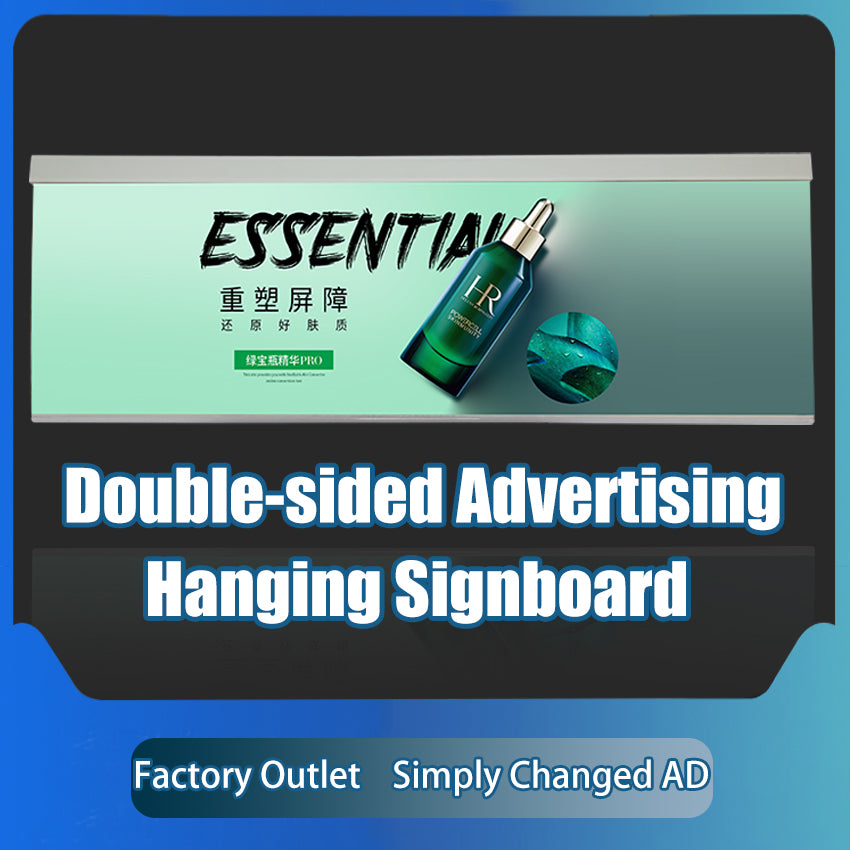 Double-side Advertising Hanging LED Signboard Special Design Convenient High Quality Indoor Customized Display Factory Outlet