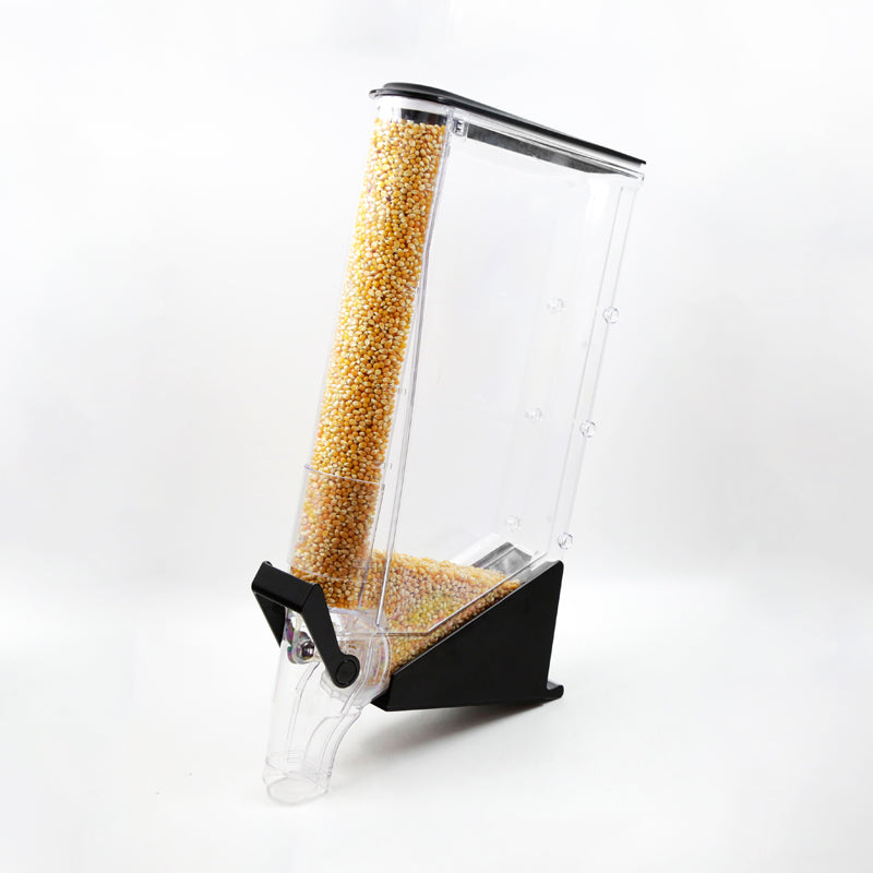ZT06 13L gravity Bulk Bullhead clear slim candy bin snack grain nut candied date bin transparent acrylic superior large storage