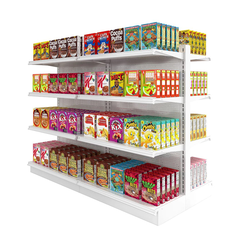 Customized shelf Supermarket Mental Shelves Promotion Price Display Racks Cheap For Store Mall Products Shop Durable Service Stands