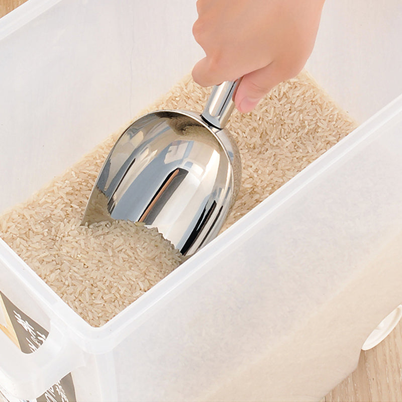 Stainless Steel Thicken Multi-purpose Shovel Qualitative Material Scoop Promotion Price Supermarket Durable Candy Nuts Grain