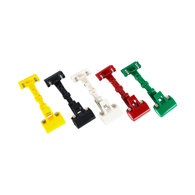 Popular supermarket plastic strong display clip price display clip