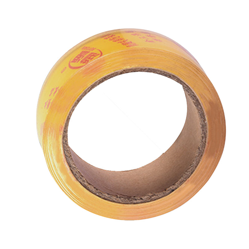 Yellow Plastic Wrapping Film standard PE wrap Protective Food Packing Wrapping Roll Stretch Film for shop household
