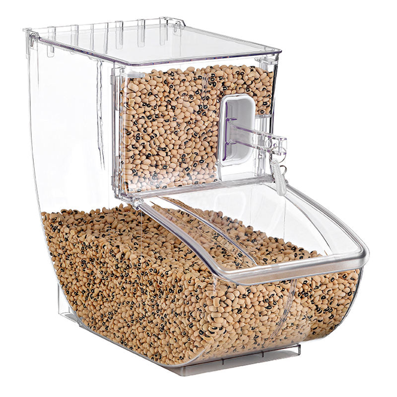 Unique Shoes Design Candy bin box With Scoop Hole Display Stand Board Dustproof Supermarket Shop High-capacity Promotion Price Cheap