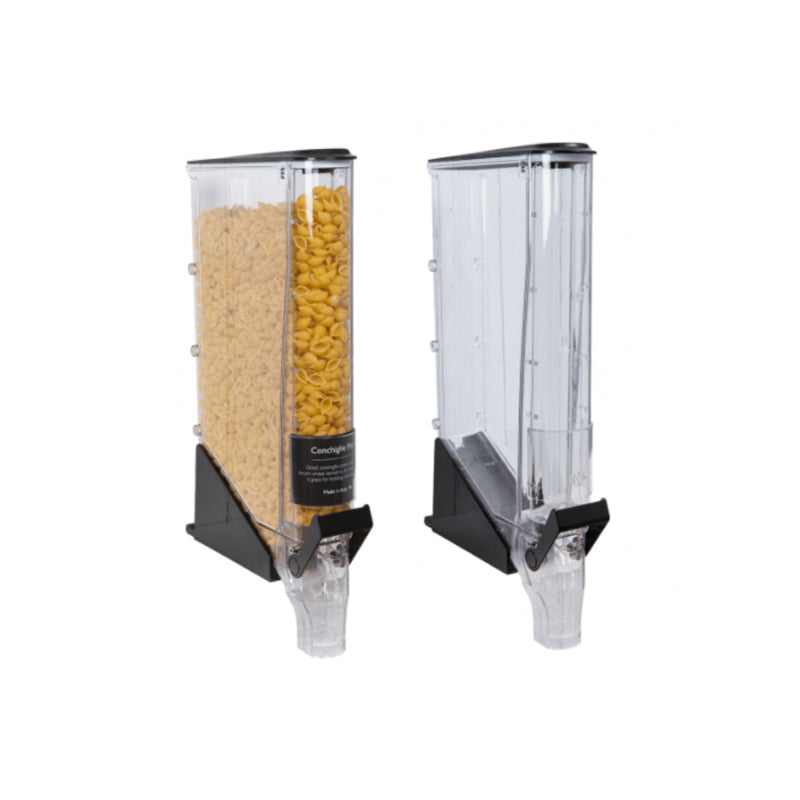 ZT06 13L gravity Bulk Bullhead clear slim candy bin snack grain nut candied date bin transparent acrylic superior large storage
