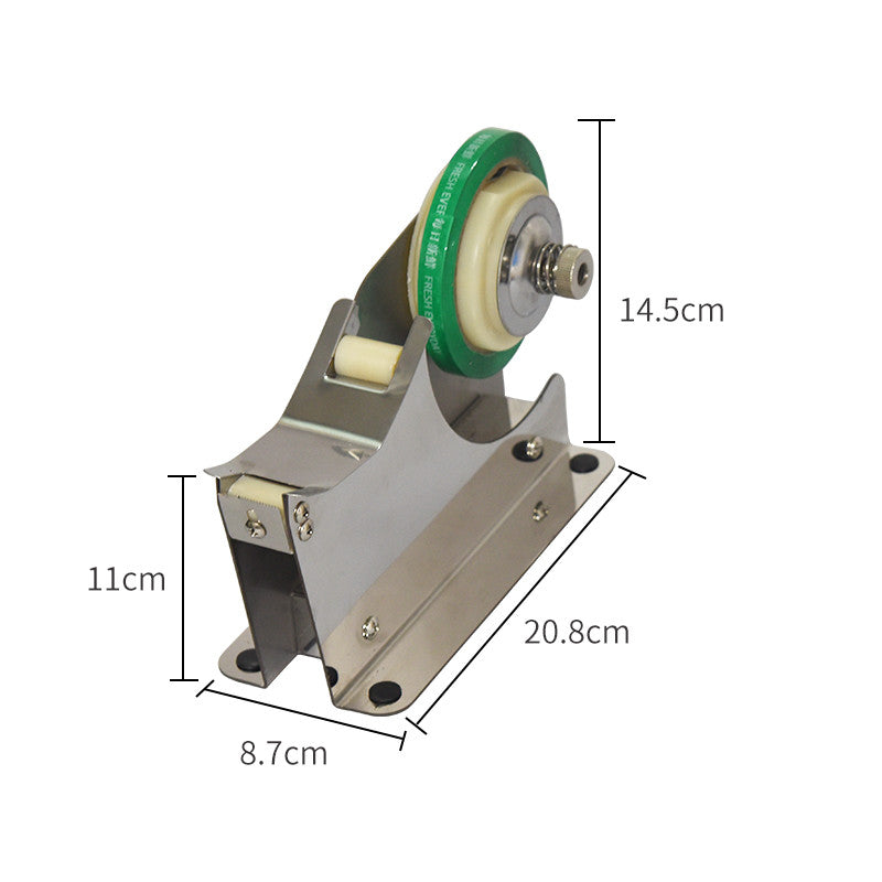 Supermarket vegetable baler environmental protection small adhesive special manual packaging mehines Tape packing machine
