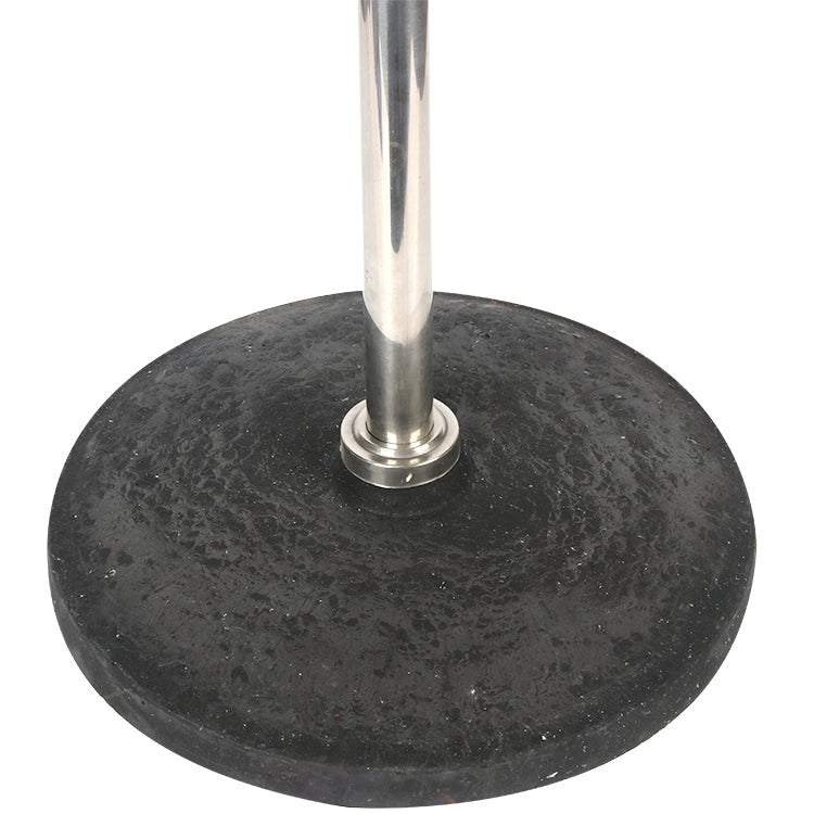 Direct selling supermarket metal floor stand roll bag stand for supermarket preservative film