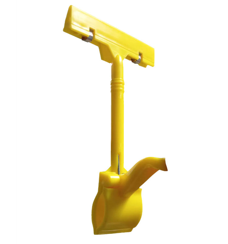 Popular supermarket plastic strong display clip price display clip