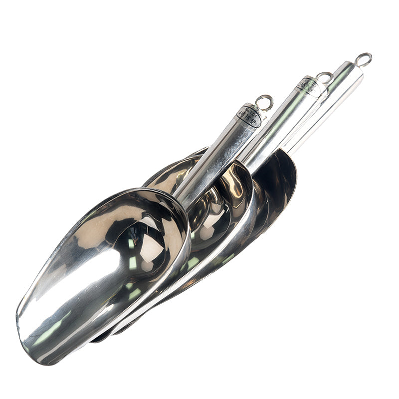 Stainless Steel Thicken Multi-purpose Shovel Qualitative Material Scoop Promotion Price Supermarket Durable Candy Nuts Grain