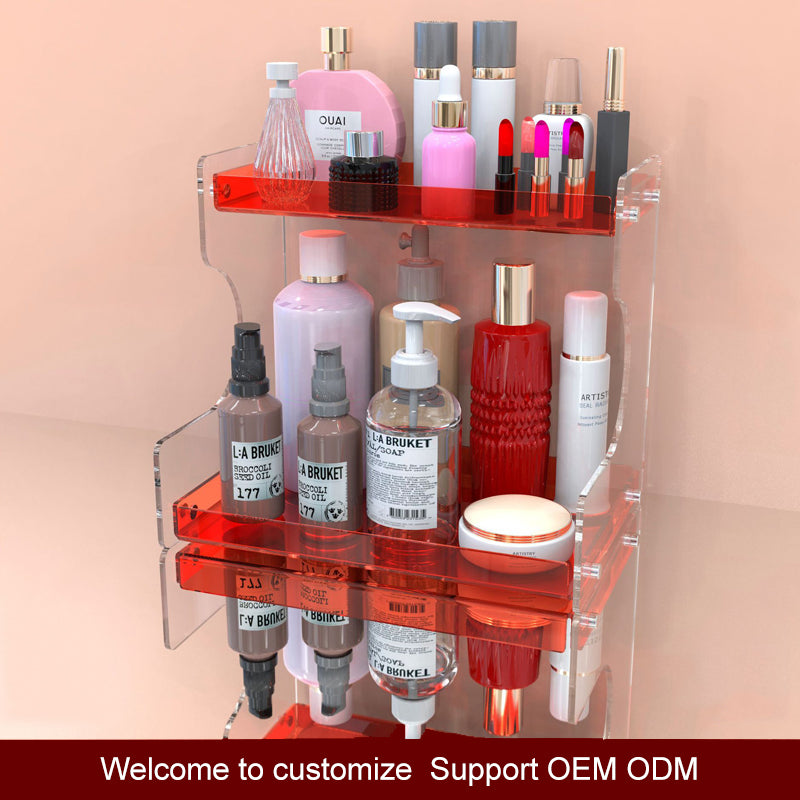 Acrylic stand for makeup dresser