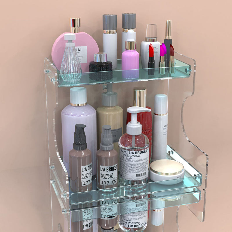 Acrylic stand for makeup dresser