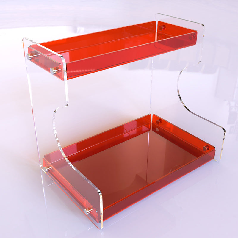 Acrylic stand for makeup dresser