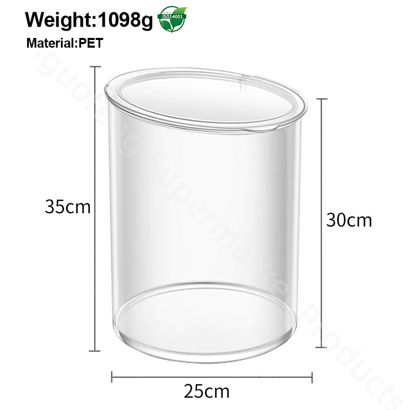 Three sizes bulk candy bins