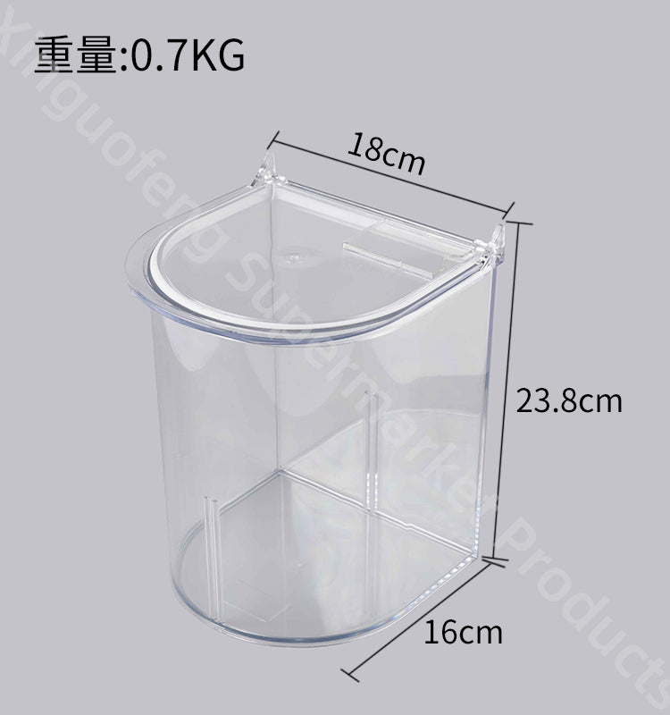 Three sizes bulk candy bins