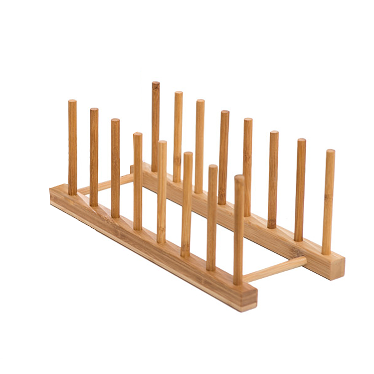Wooden rack dish drainer Dishwater rack for kitchen supermarket mall home