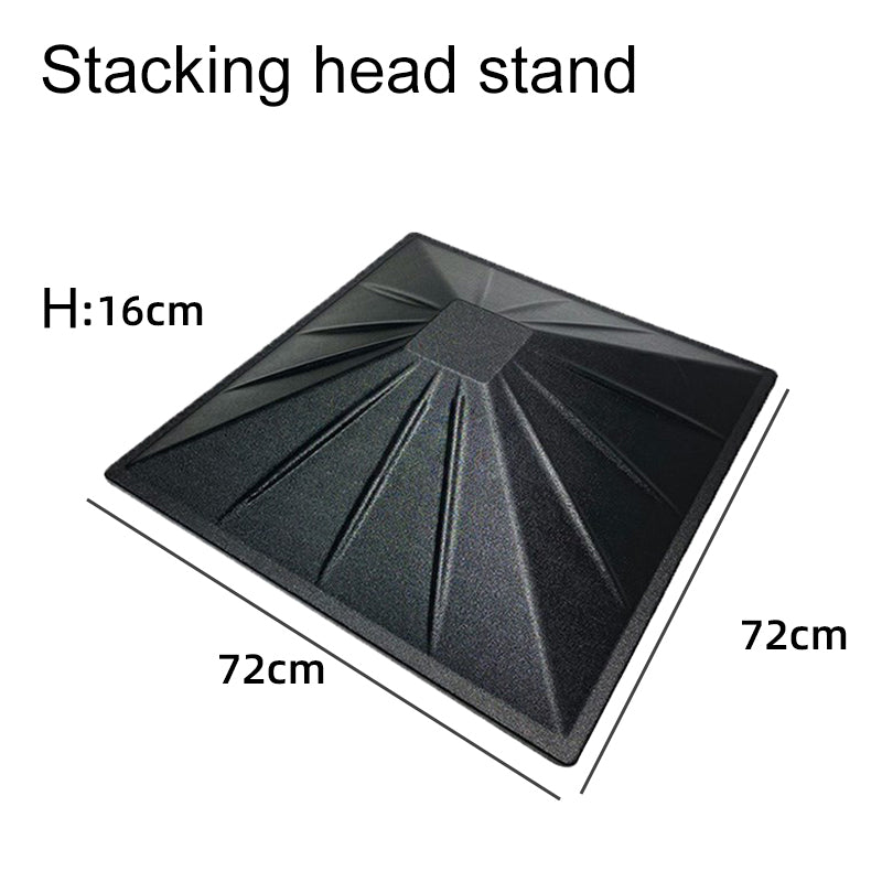 Supermarket fruit vegetable multi-layer stand display cabinet stair stand stepped ramp corner rack ABS material