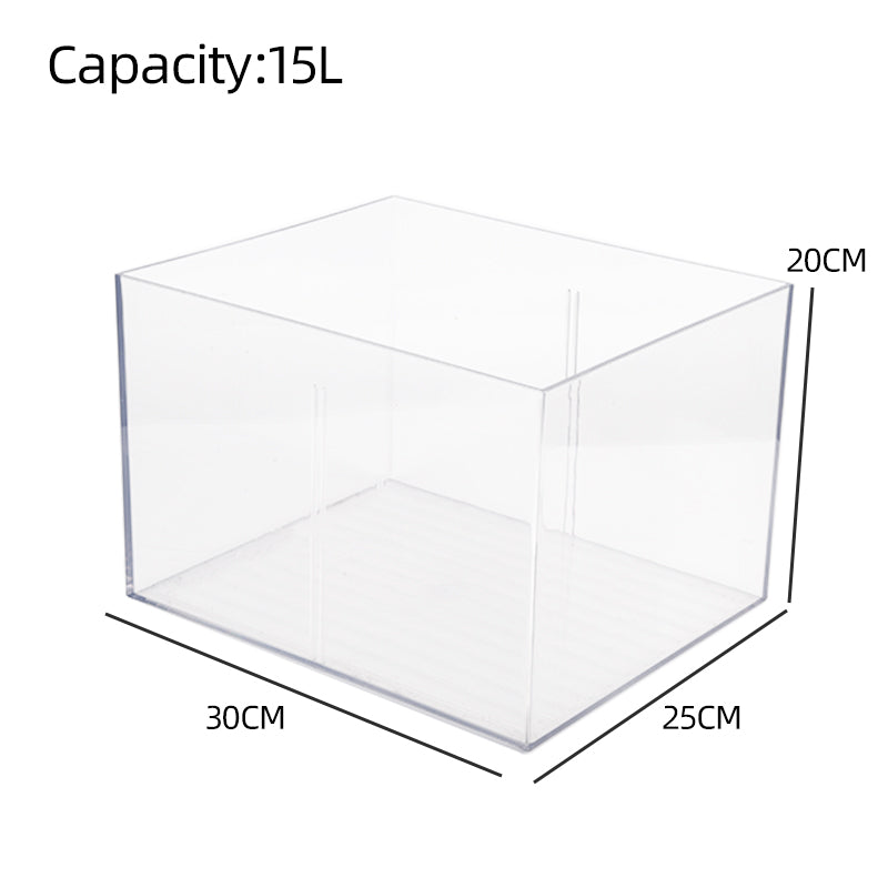 supermarket acrylic candy box transparent 10L to 20L square circle shaped boxes mall storage snack gaine