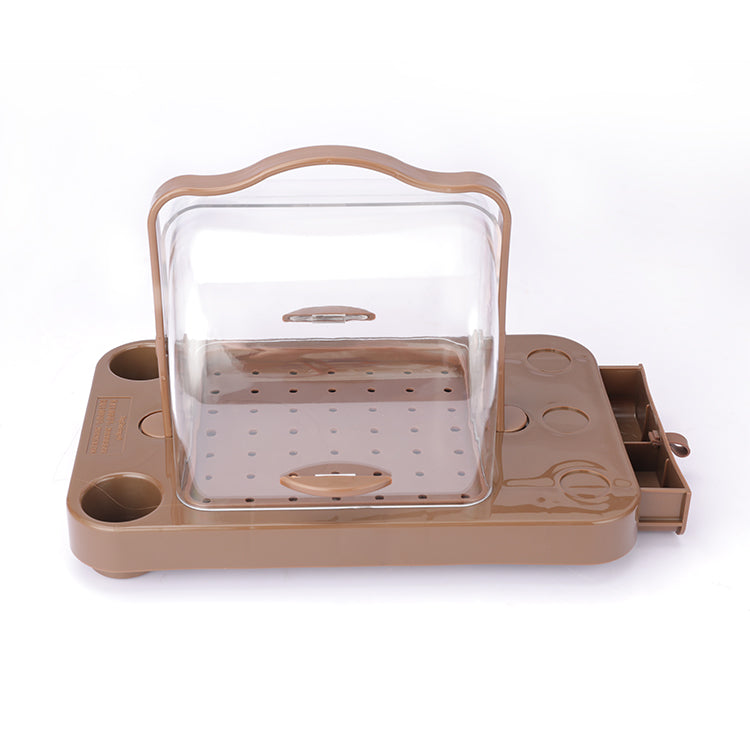 33*21*24 ABS Bread,Cake,Fruit and Vegetables Sample Tray with Draw