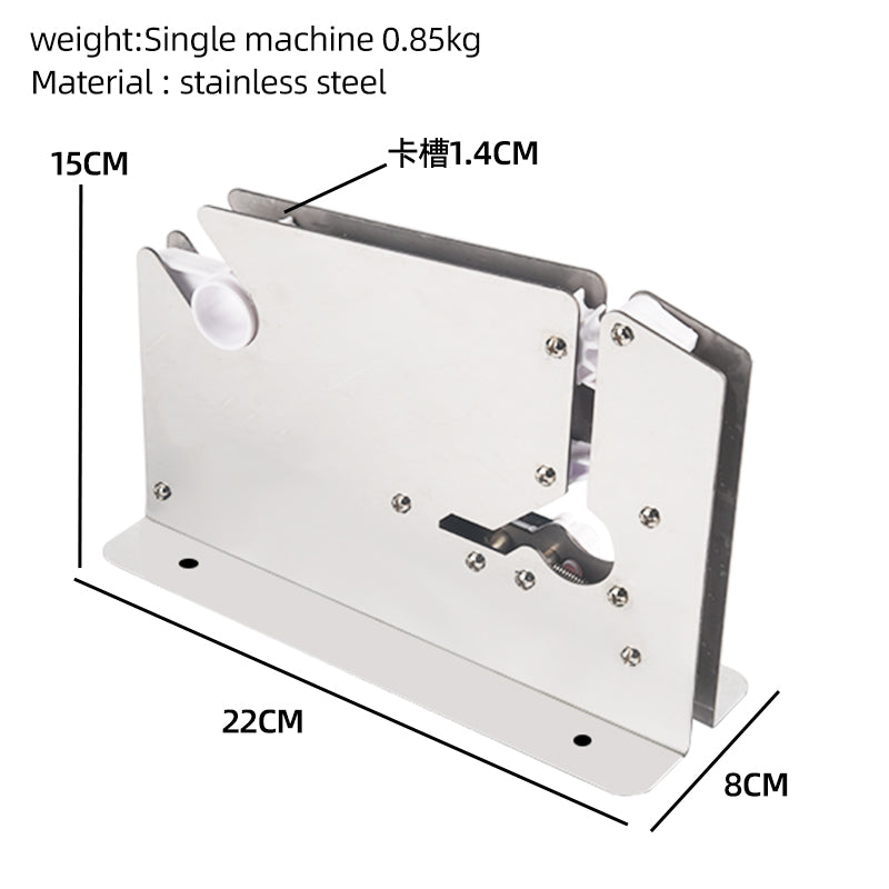 Packaging tape cling film can be used Food fruit stainless steel vegetable baler for supermarket