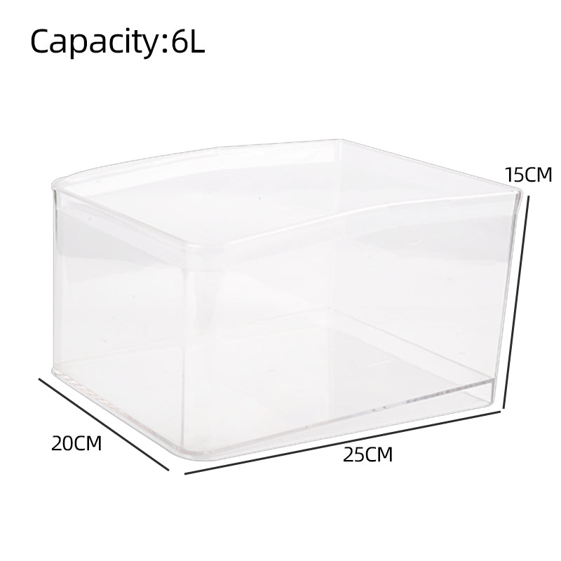supermarket acrylic candy box transparent 10L to 20L square circle shaped boxes mall storage snack gaine