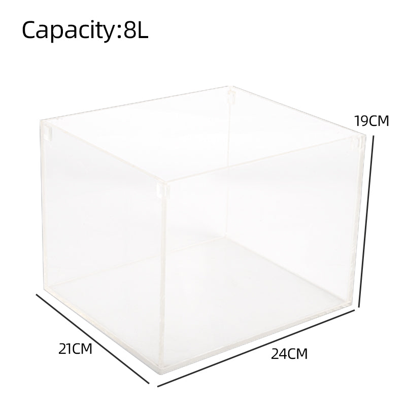 supermarket acrylic candy box transparent 10L to 20L square circle shaped boxes mall storage snack gaine