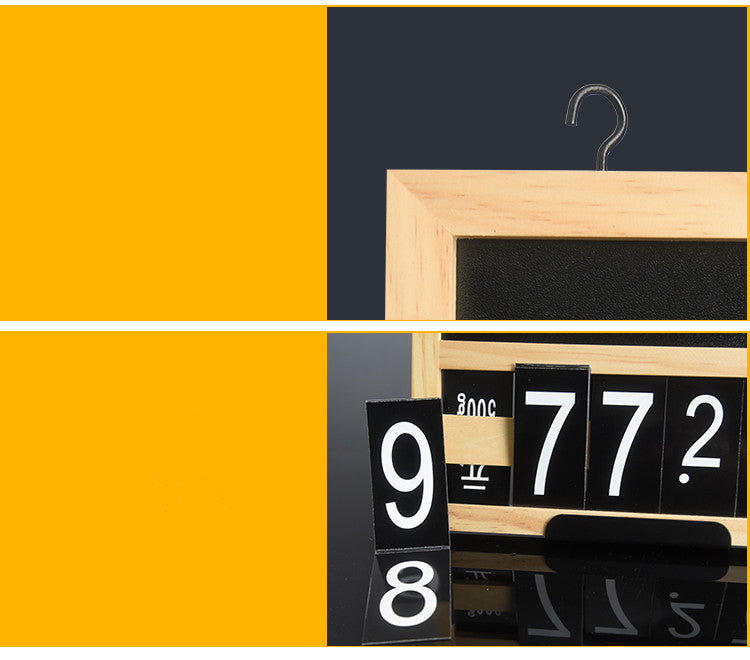 A4 POP supermarket wooden hanging erasable fruit and vegetable price frame tag display holder