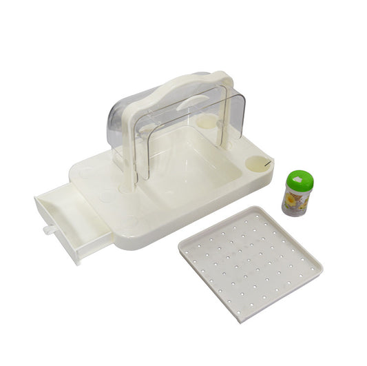 33*21*24 ABS 빵, 케이크, 과일 및 야채 샘플 트레이(그리기 포함)