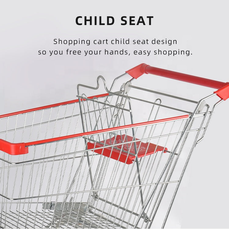 Custom Great and Durable Large Shopping Cart Suitable For Bulk Purchase From Supermarket