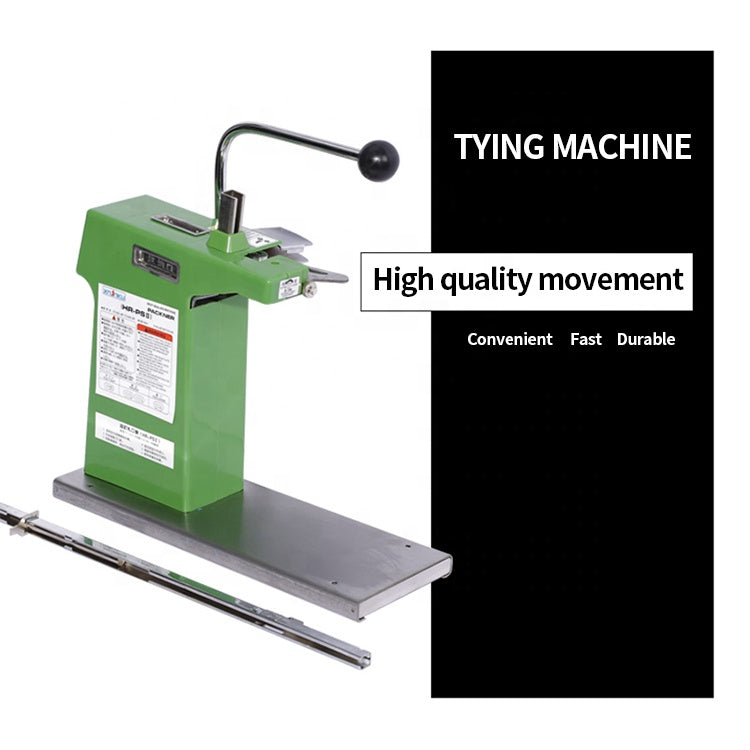 Custom Supermarket Environmental Protection Small Adhesive Special Manual Aluminum nail lashing machine