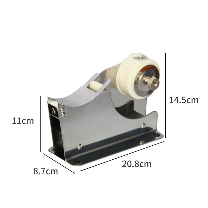 Supermarket environmental protection small adhesive special manual vegetable packaging mehine