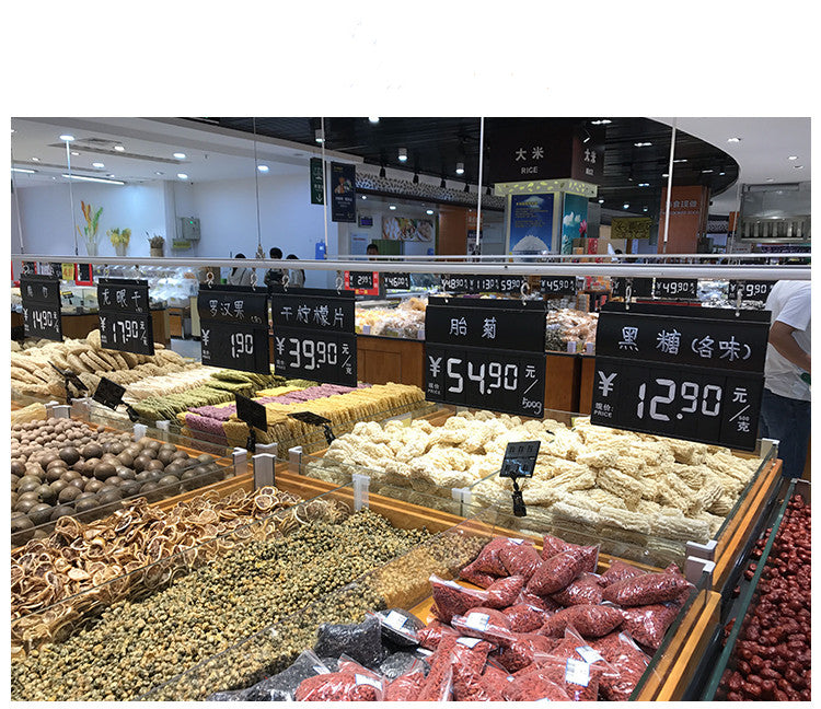 Supermarket commodity combined price board Hanging single layer small digital price taps