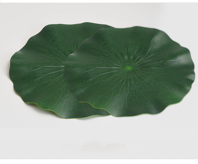High quality for goods decoration Artificial Simulation Decorative lotus leaf